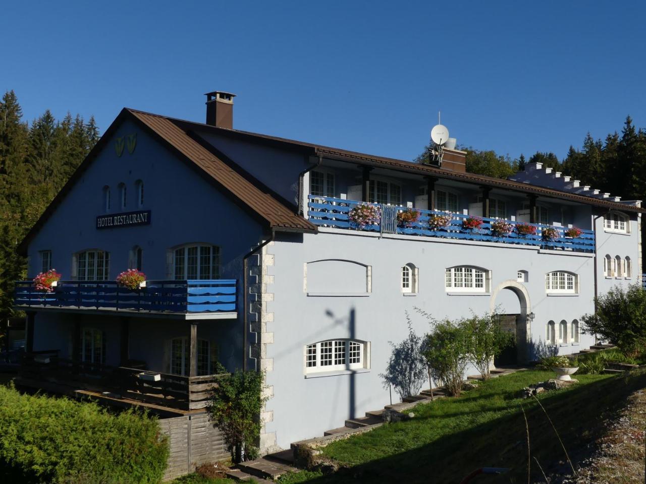 Aux Truites Bleues Hotell Fort-du-Plasne Exteriör bild