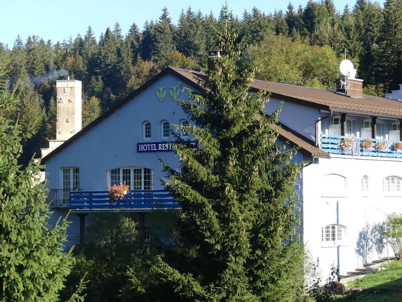 Aux Truites Bleues Hotell Fort-du-Plasne Exteriör bild